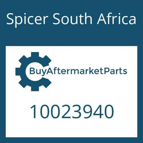 10023940 Spicer South Africa DRIVESHAFT