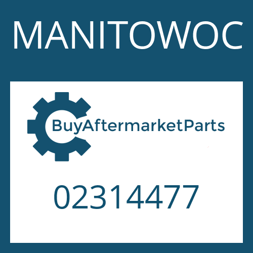 02314477 MANITOWOC DRIVESHAFT