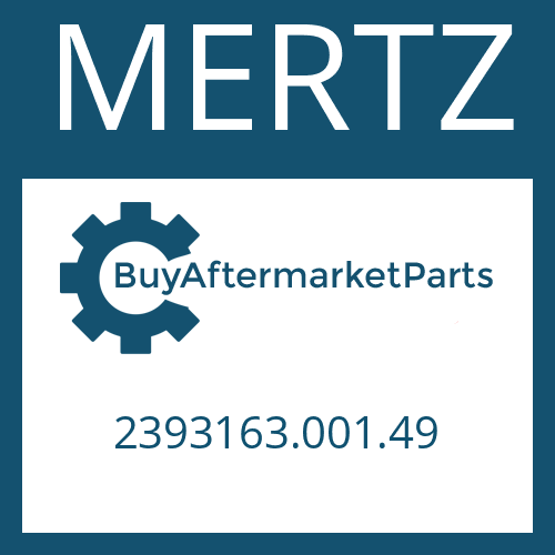 2393163.001.49 MERTZ SEAL - O-RING