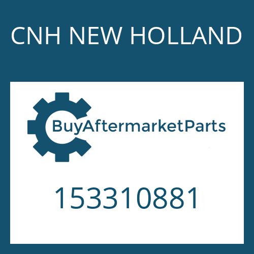 153310881 CNH NEW HOLLAND SEAL - O-RING