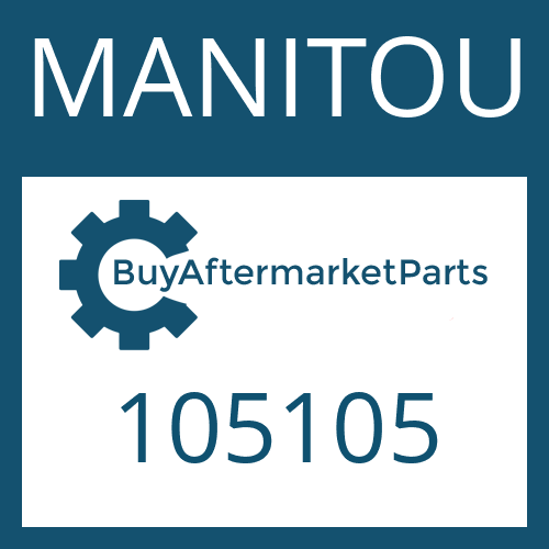 105105 MANITOU SEAL - O-RING