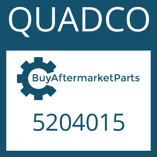 5204015 QUADCO SPACER