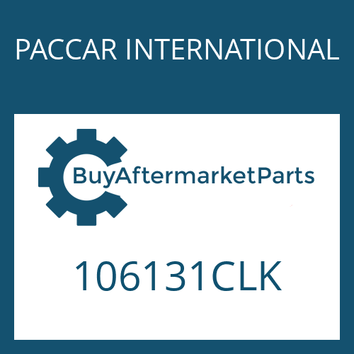 106131CLK PACCAR INTERNATIONAL GASKET