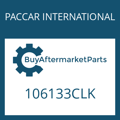 106133CLK PACCAR INTERNATIONAL OUTER END DUST
