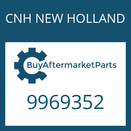 9969352 CNH NEW HOLLAND COVER