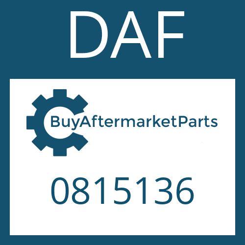 0815136 DAF WASHER (SPECIAL) 1.504