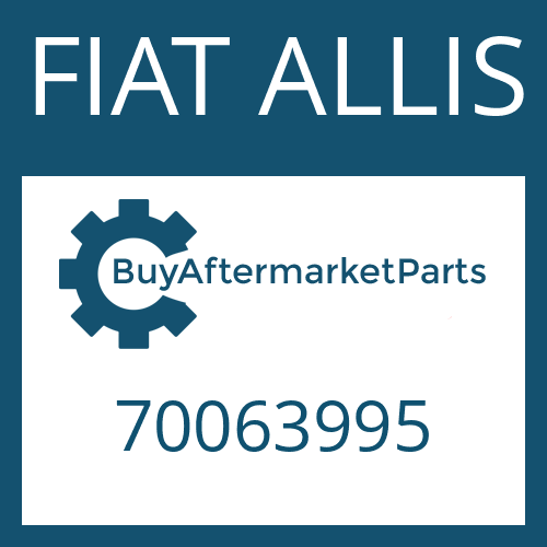 70063995 FIAT ALLIS LOCK NUT