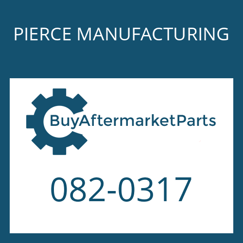 082-0317 PIERCE MANUFACTURING WASHER