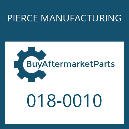 018-0010 PIERCE MANUFACTURING PINION