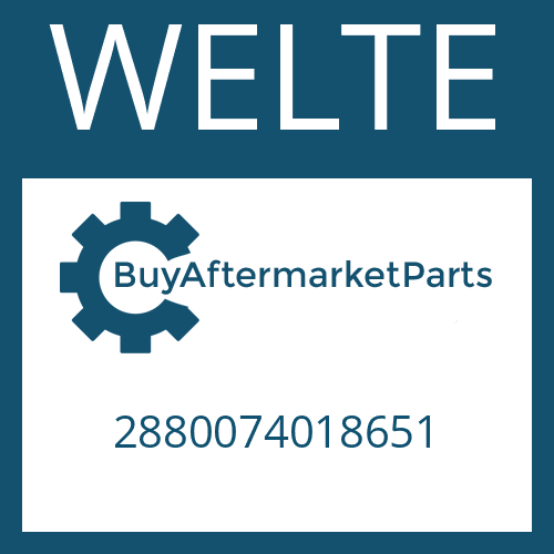 2880074018651 WELTE TUBE YOKE