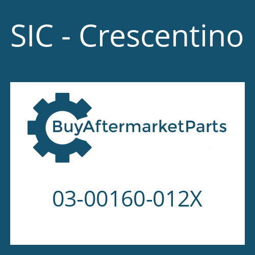 03-00160-012X SIC - Crescentino SLIP JOINT ASSEMBLY