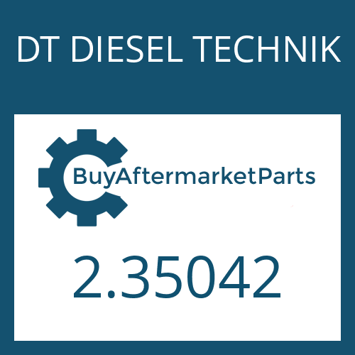 2.35042 DT DIESEL TECHNIK NUT