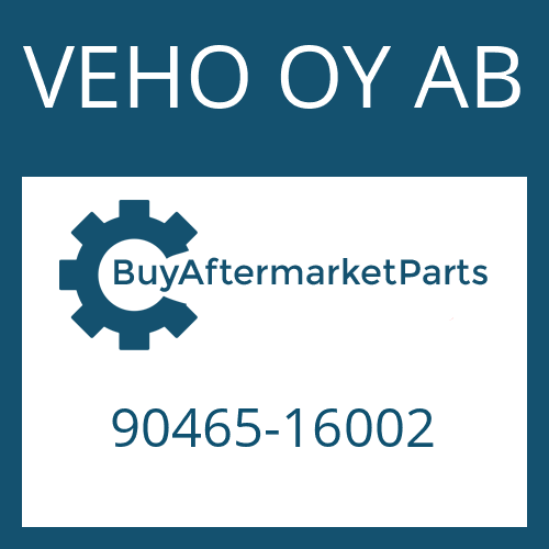 90465-16002 VEHO OY AB NUT