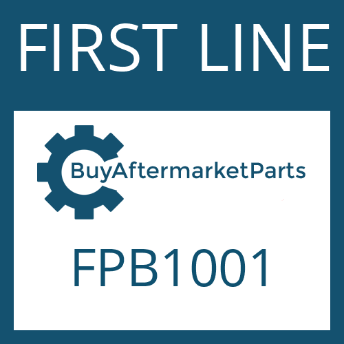 FPB1001 FIRST LINE CENTRE BEARING ASSEMBLY