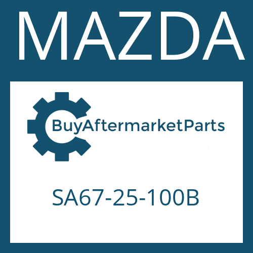 SA67-25-100B MAZDA DRIVESHAFT