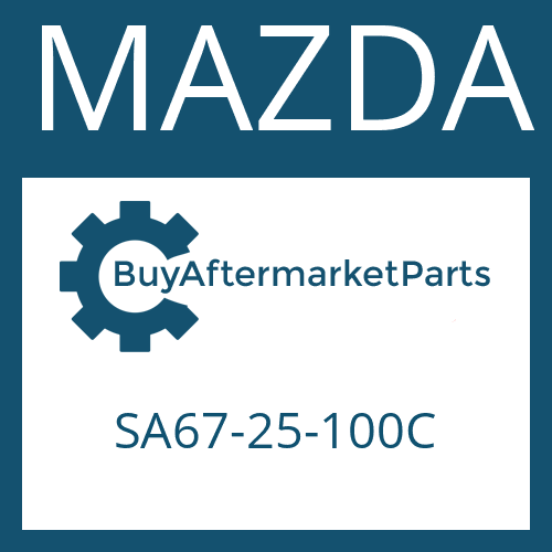 SA67-25-100C MAZDA DRIVESHAFT