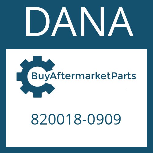 820018-0909 DANA DRIVESHAFT