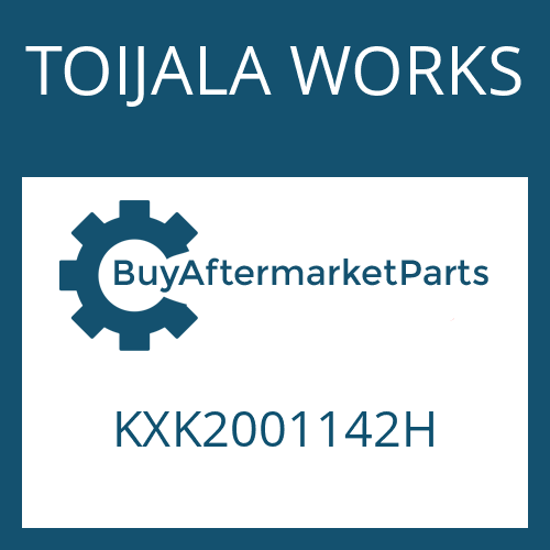 KXK2001142H TOIJALA WORKS DRIVESHAFT