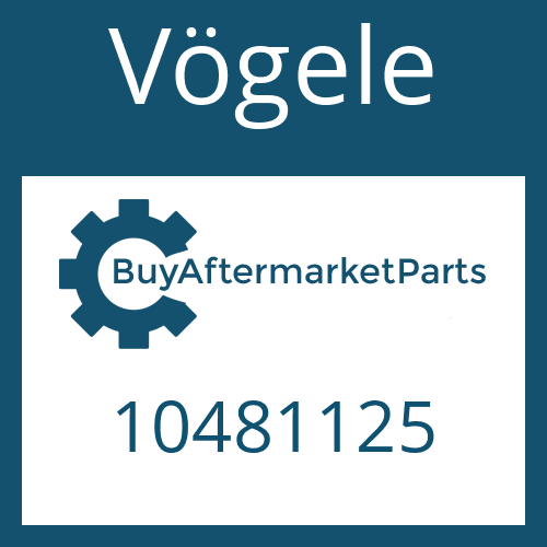 10481125 Vögele SHIM