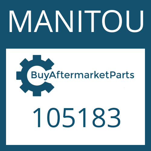 105183 MANITOU KEY