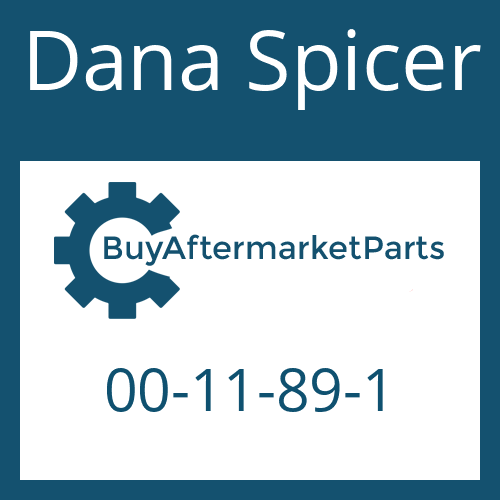 00-11-89-1 Dana Spicer CLIP