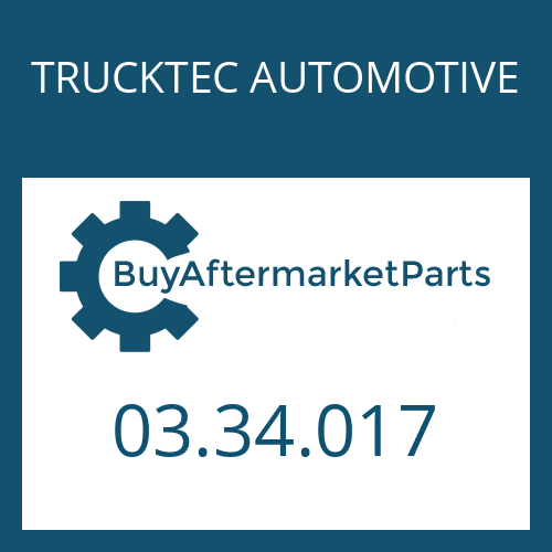 03.34.017 TRUCKTEC AUTOMOTIVE Center Bearing Assy