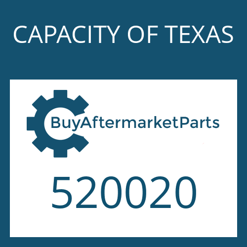 520020 CAPACITY OF TEXAS GASKET