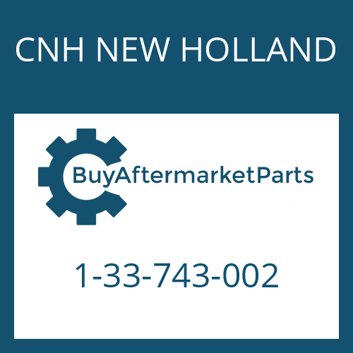 1-33-743-002 CNH NEW HOLLAND TIE ROD