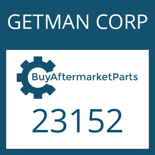 23152 GETMAN CORP PLUG