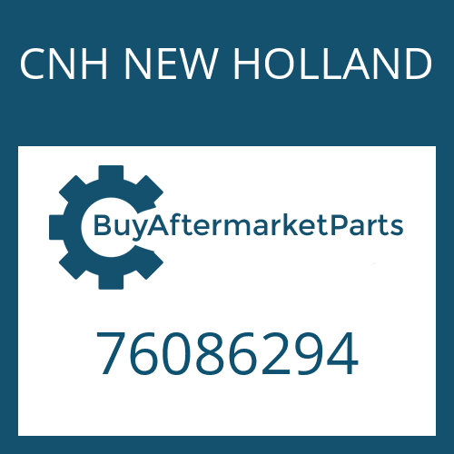 76086294 CNH NEW HOLLAND REAR COVER