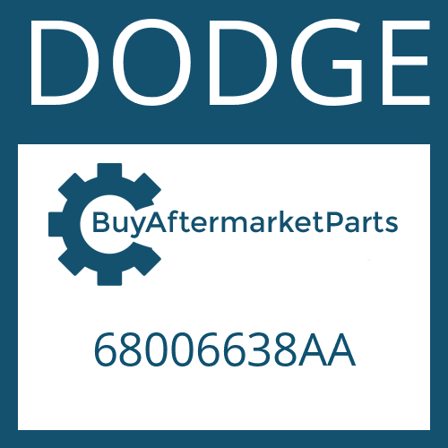 68006638AA DODGE DRIVESHAFT