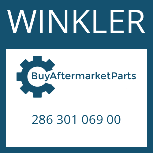 286 301 069 00 WINKLER DRIVESHAFT