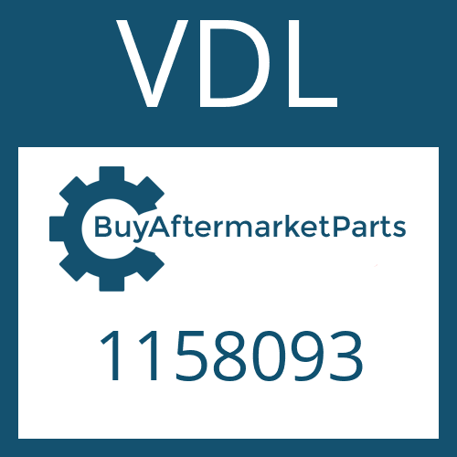 1158093 VDL DRIVESHAFT