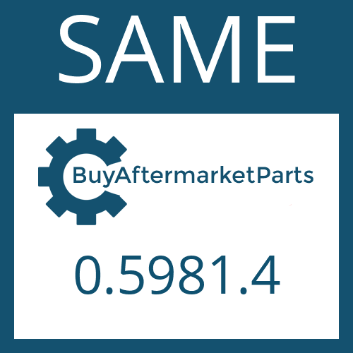 0.5981.4 SAME U-JOINT-KIT