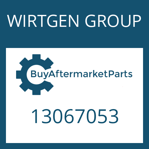 13067053 WIRTGEN GROUP WOODRIF KEY