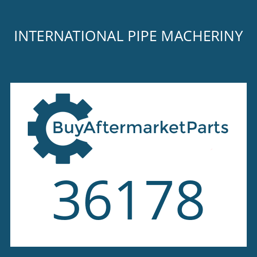 36178 INTERNATIONAL PIPE MACHERINY KIT-SPACER & SH(OBSOLETE)