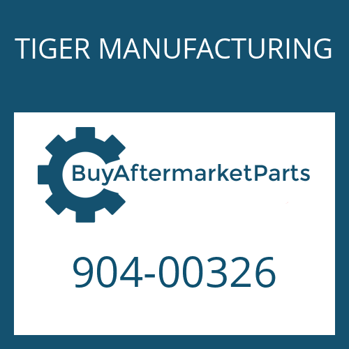 904-00326 TIGER MANUFACTURING THRUSTWASHER - DIFF GEAR