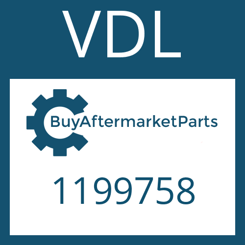 1199758 VDL DRIVESHAFT