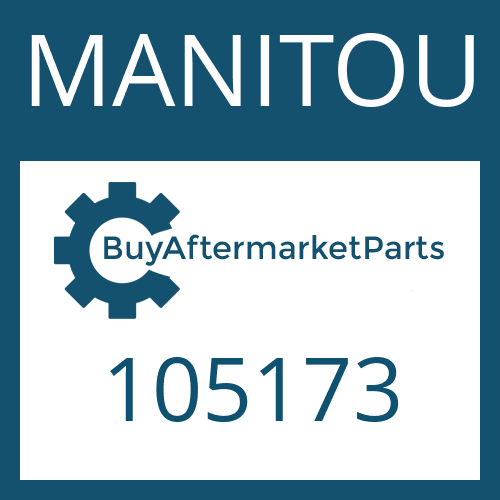 105173 MANITOU INPUT SHAFT