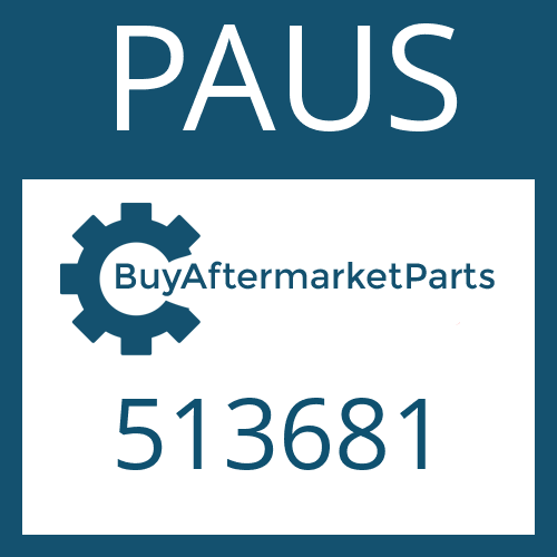 513681 PAUS GEAR