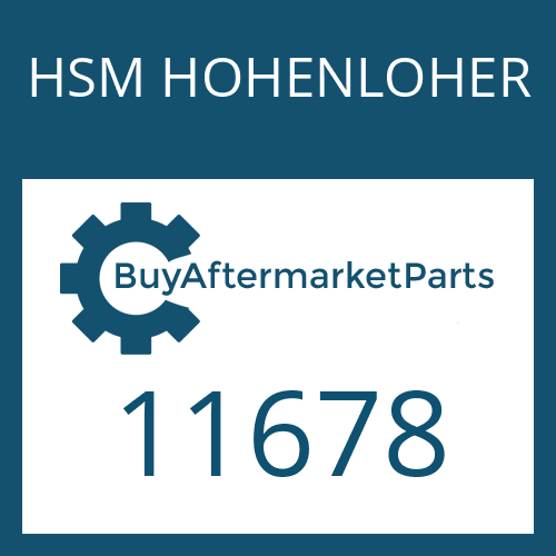 11678 HSM HOHENLOHER PLATE