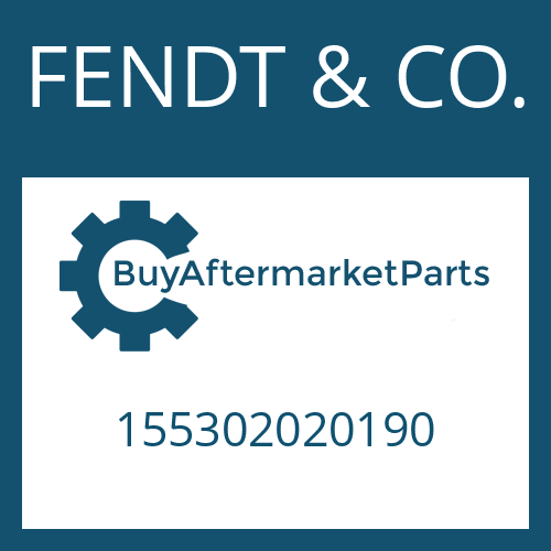 155302020190 FENDT & CO. SHIM