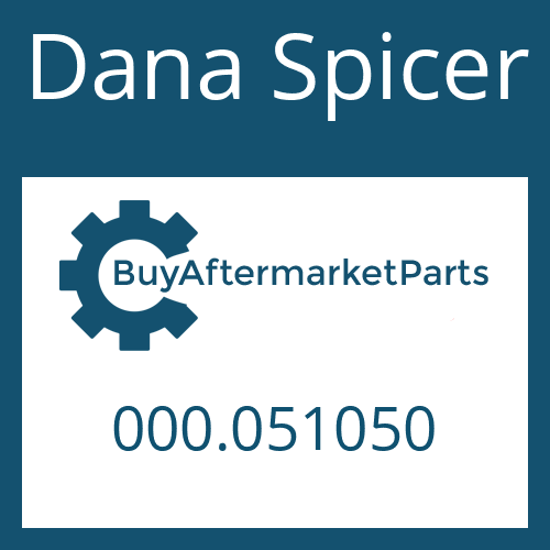 000.051050 Dana Spicer GASKET