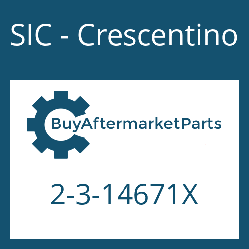 2-3-14671X SIC - Crescentino SLIP YOKE ASSEMBLY