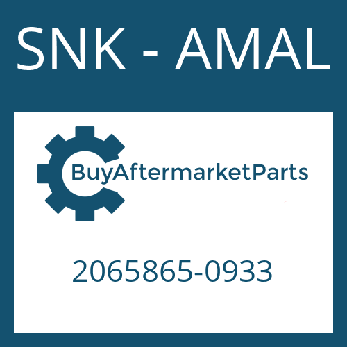 2065865-0933 SNK - AMAL MIDSHIP SHAFT