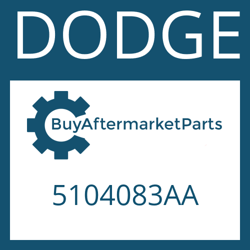 5104083AA DODGE DRIVESHAFT