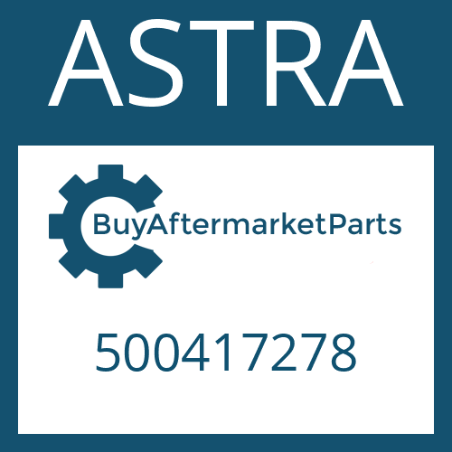 500417278 ASTRA DRIVESHAFT