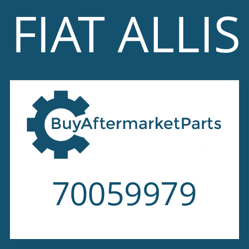 70059979 FIAT ALLIS SPRING