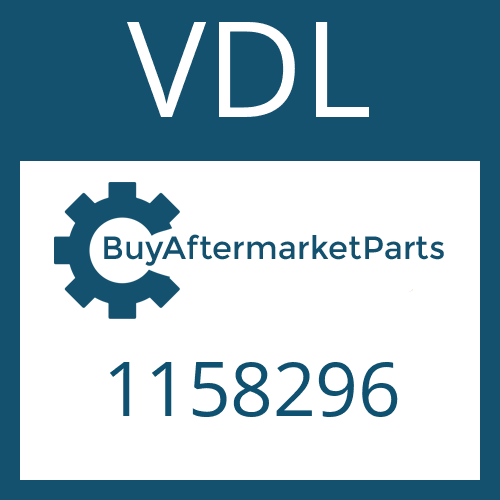 1158296 VDL DRIVESHAFT