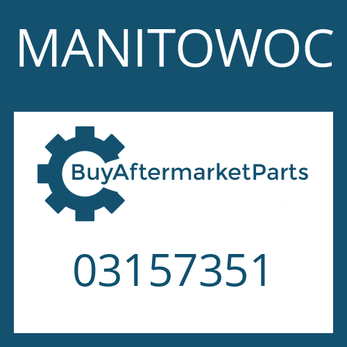 03157351 MANITOWOC DRIVESHAFT